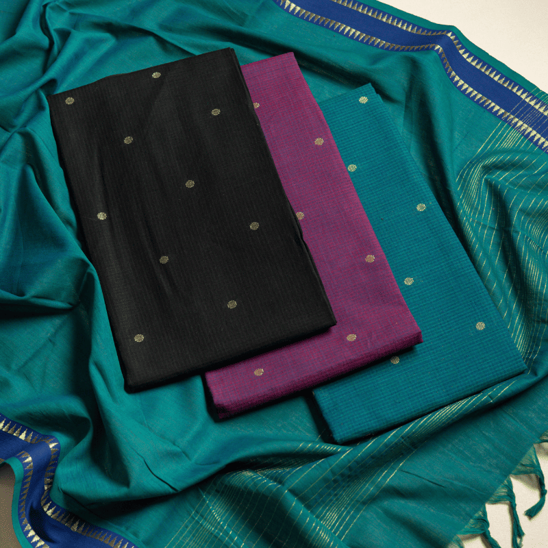 Black Unstitched Suit Set