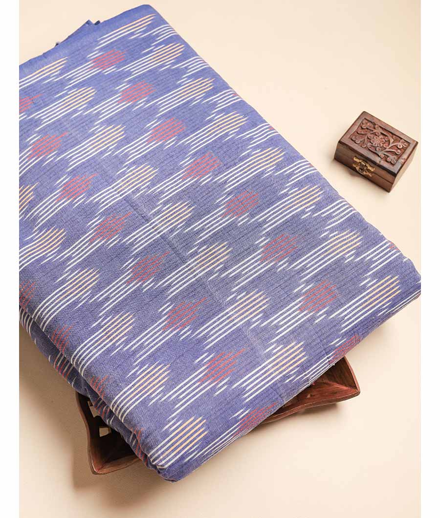 Pure Pochampally Cotton Ikat Fabric  Fabloein