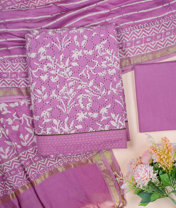 Lavender hakoba suit set