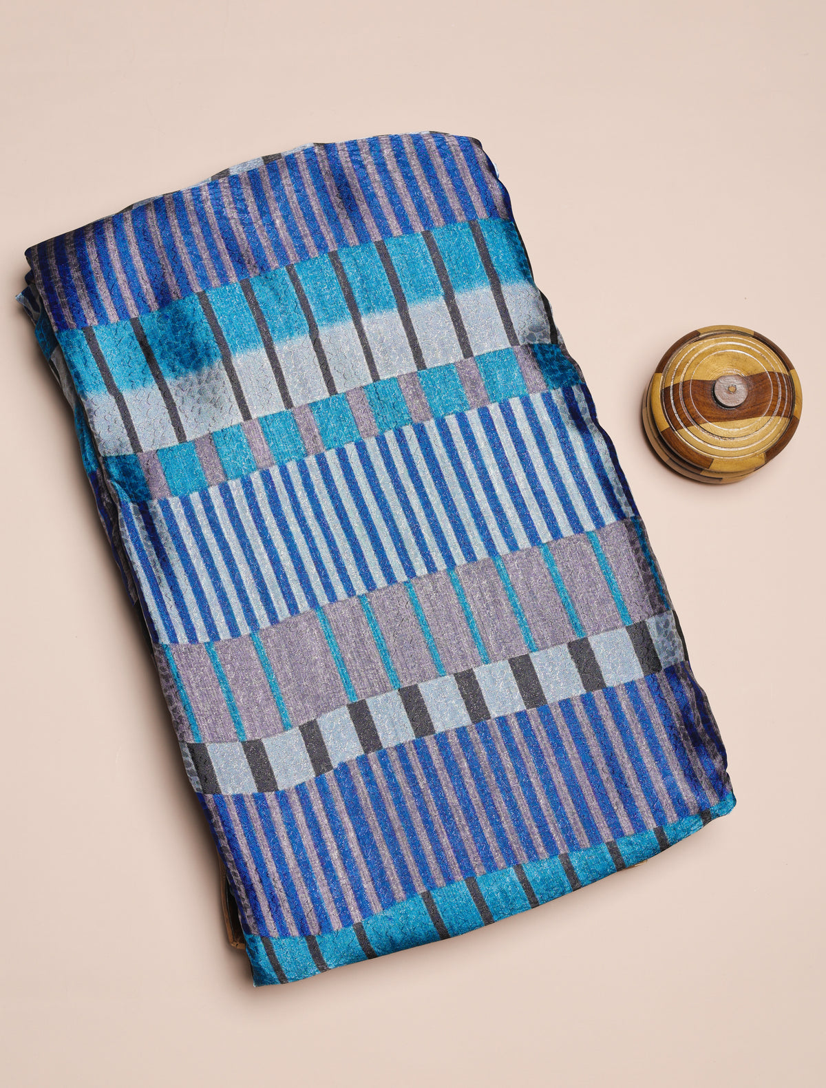 CREPE VISCOSE JACQUARD DIGITAL PRINTED FABRIC