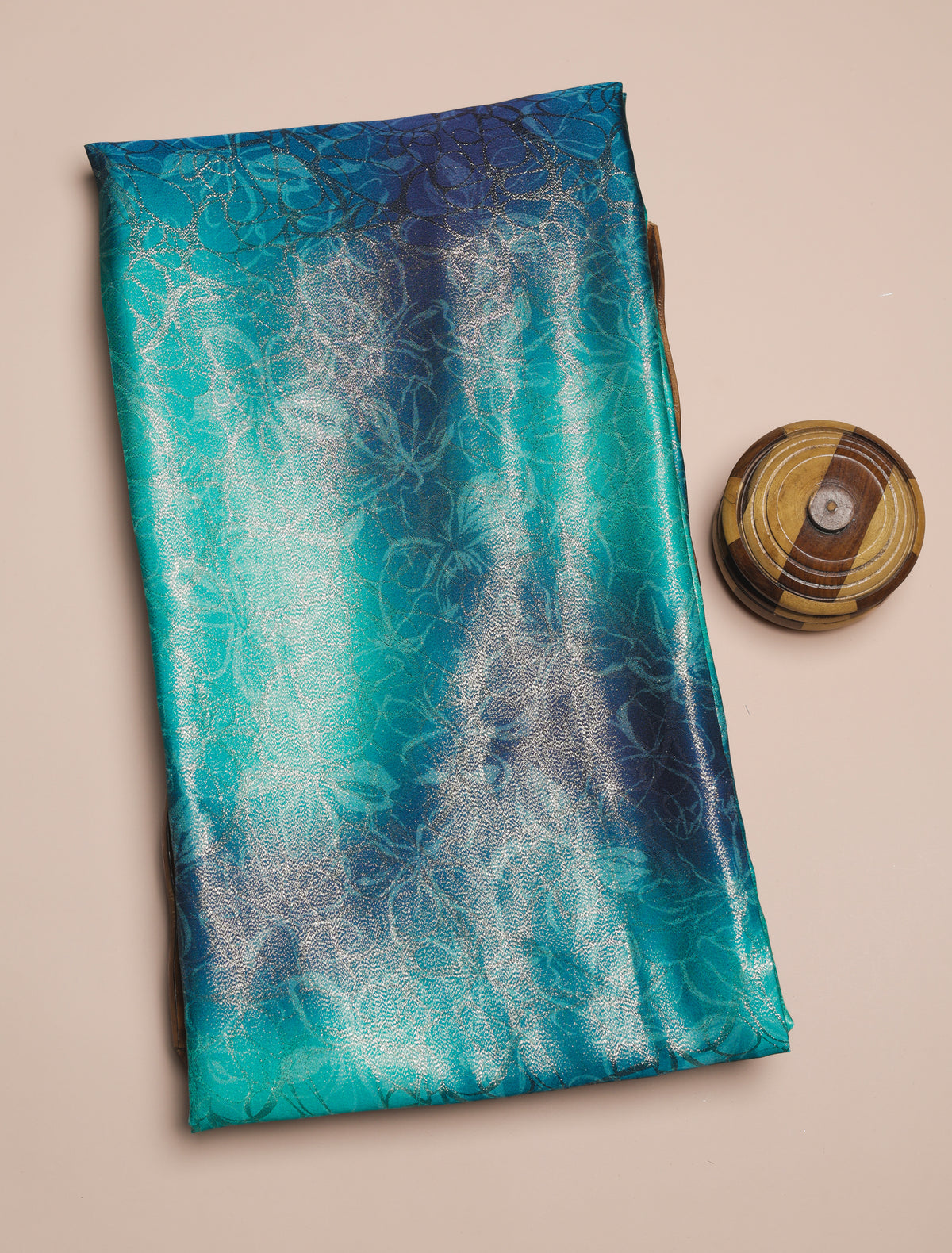 PREMIUM PURE DIOR SILK PRINTED FABRIC - PRE-CUT 4 MTRS PIECE