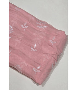 Organza Embroidered Fabric