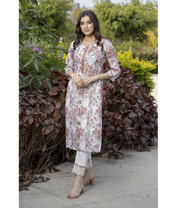COTTON LINEN KURTI