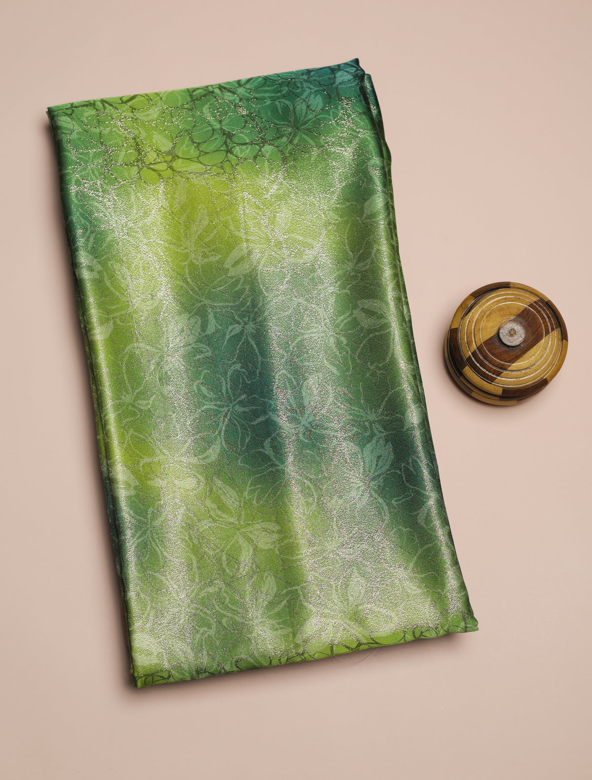 PREMIUM PURE DIOR SILK PRINTED FABRIC - PRE-CUT 4 MTRS PIECE