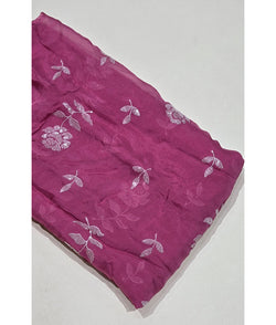 Organza Embroidered Fabric