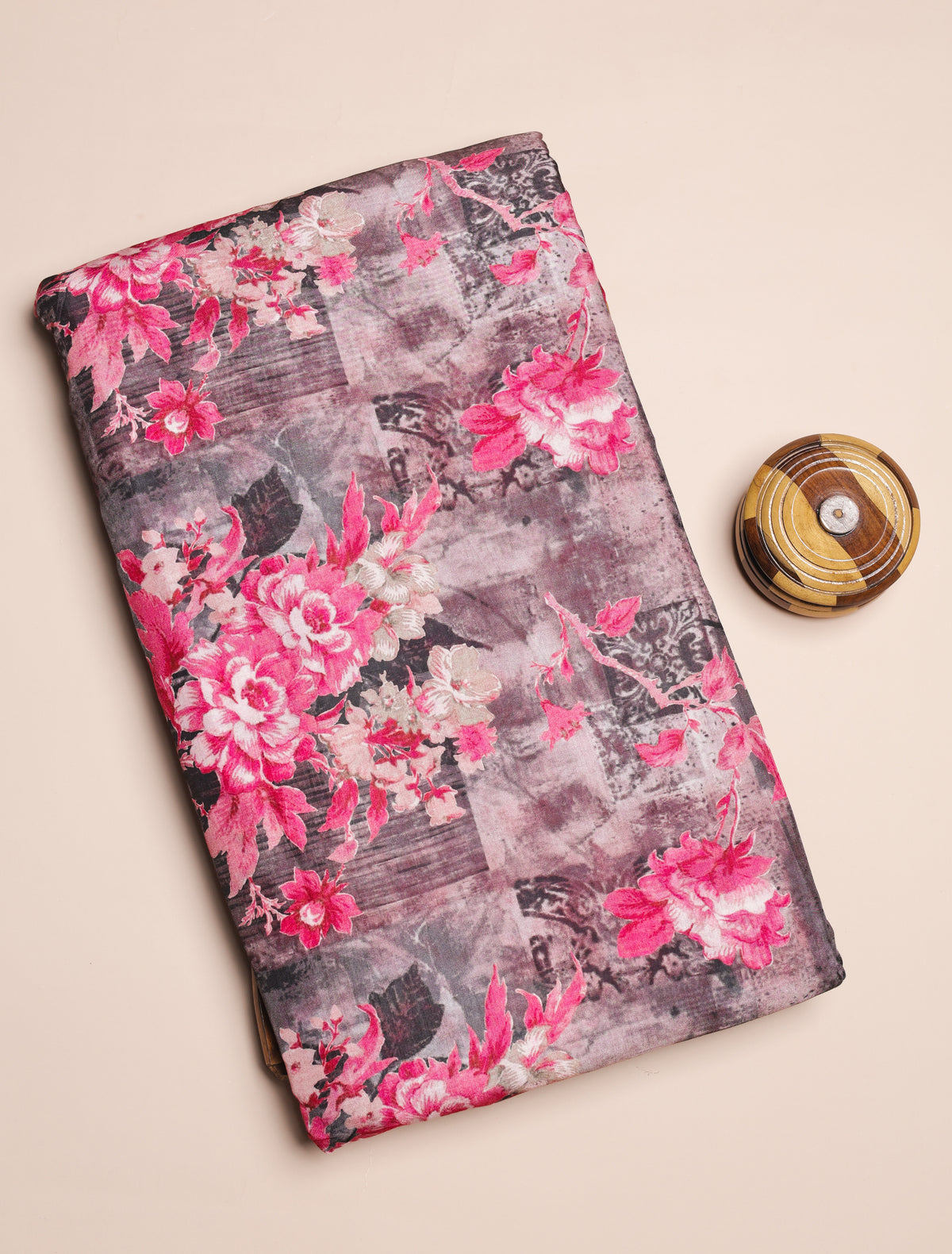 PURE COTTON SILK PRINTED FABRIC