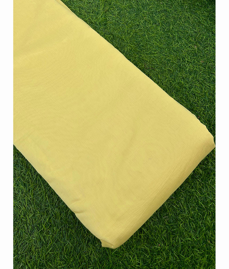 Malai Chanderi Plain Fabric