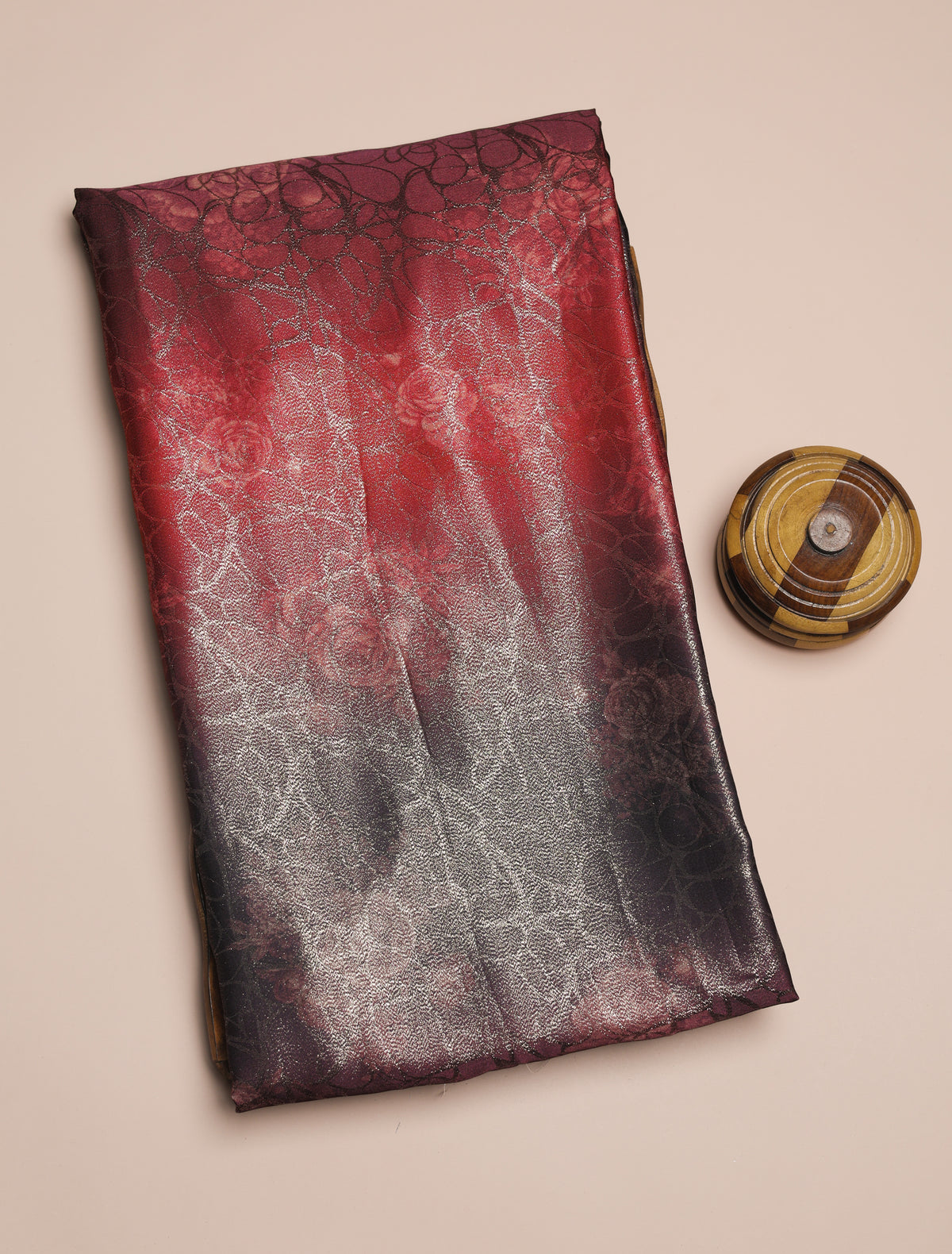 PREMIUM PURE DIOR SILK PRINTED FABRIC - PRE-CUT 4 MTRS PIECE