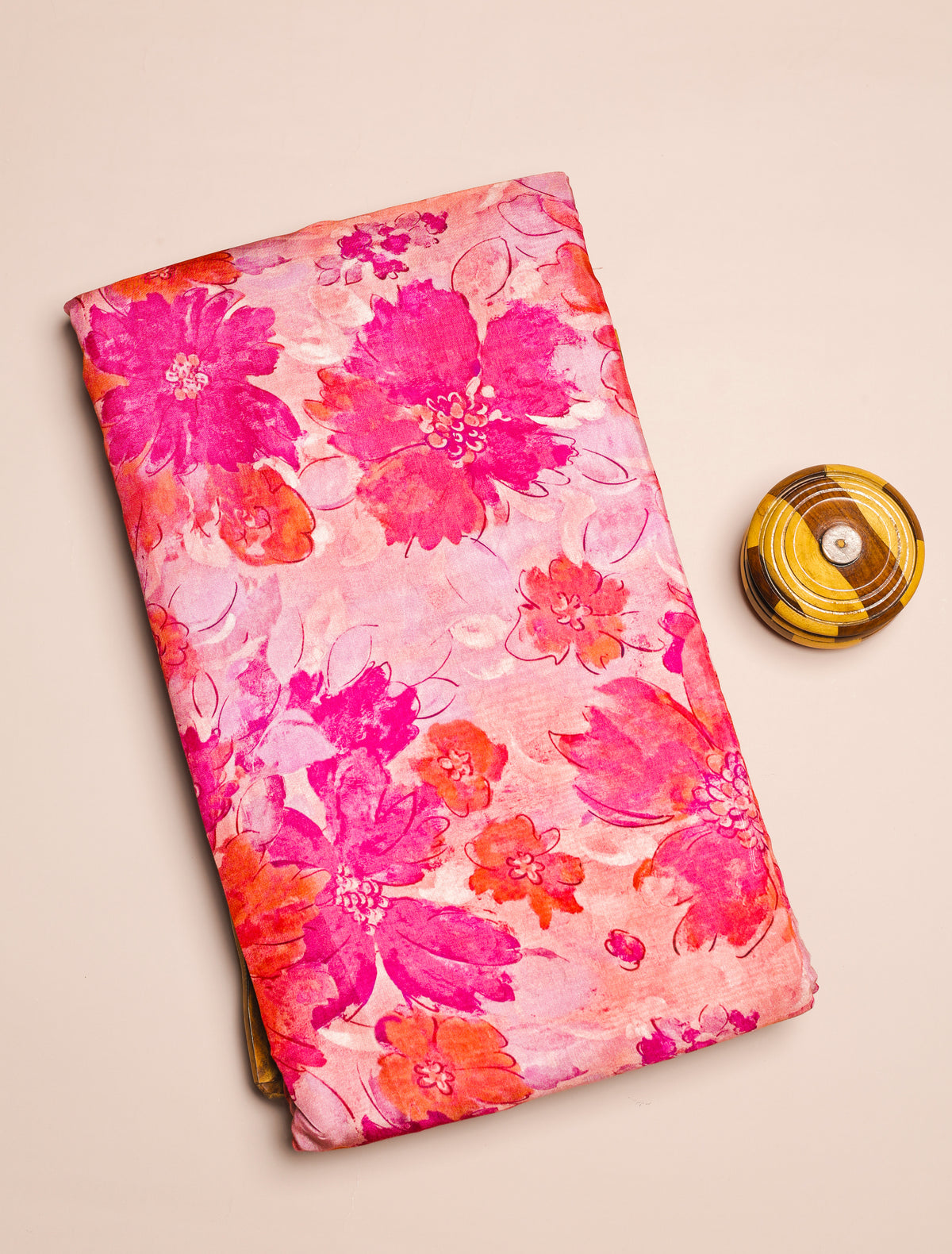 PURE COTTON SILK PRINTED FABRIC