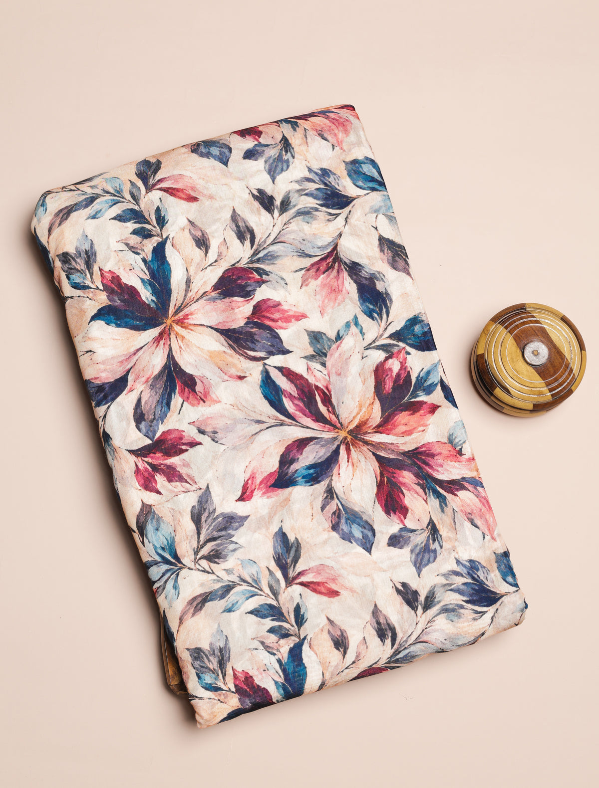 PURE COTTON SILK PRINTED FABRIC