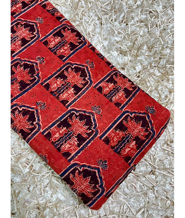 Ajrakh hakoba fabric