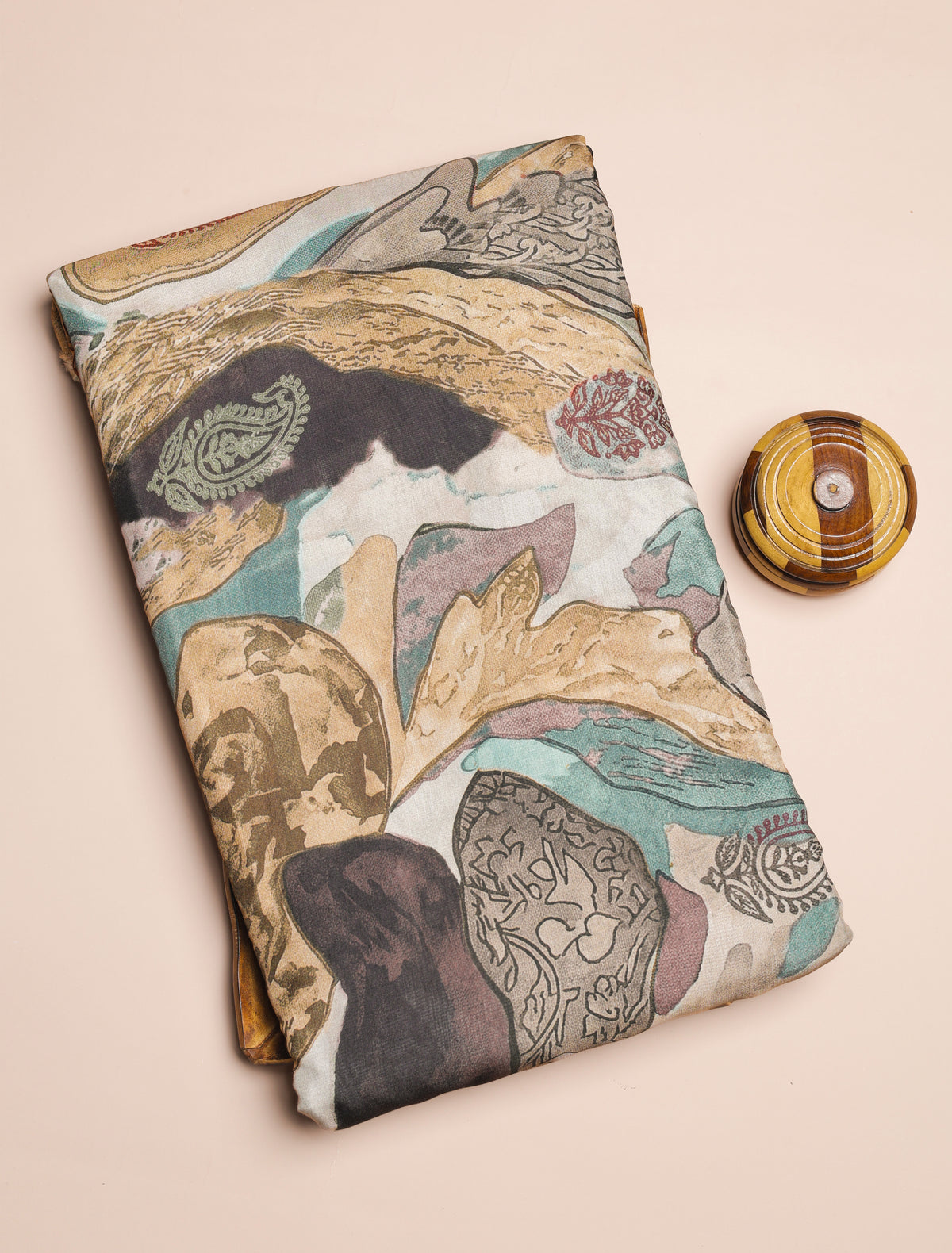 PURE COTTON SILK PRINTED FABRIC