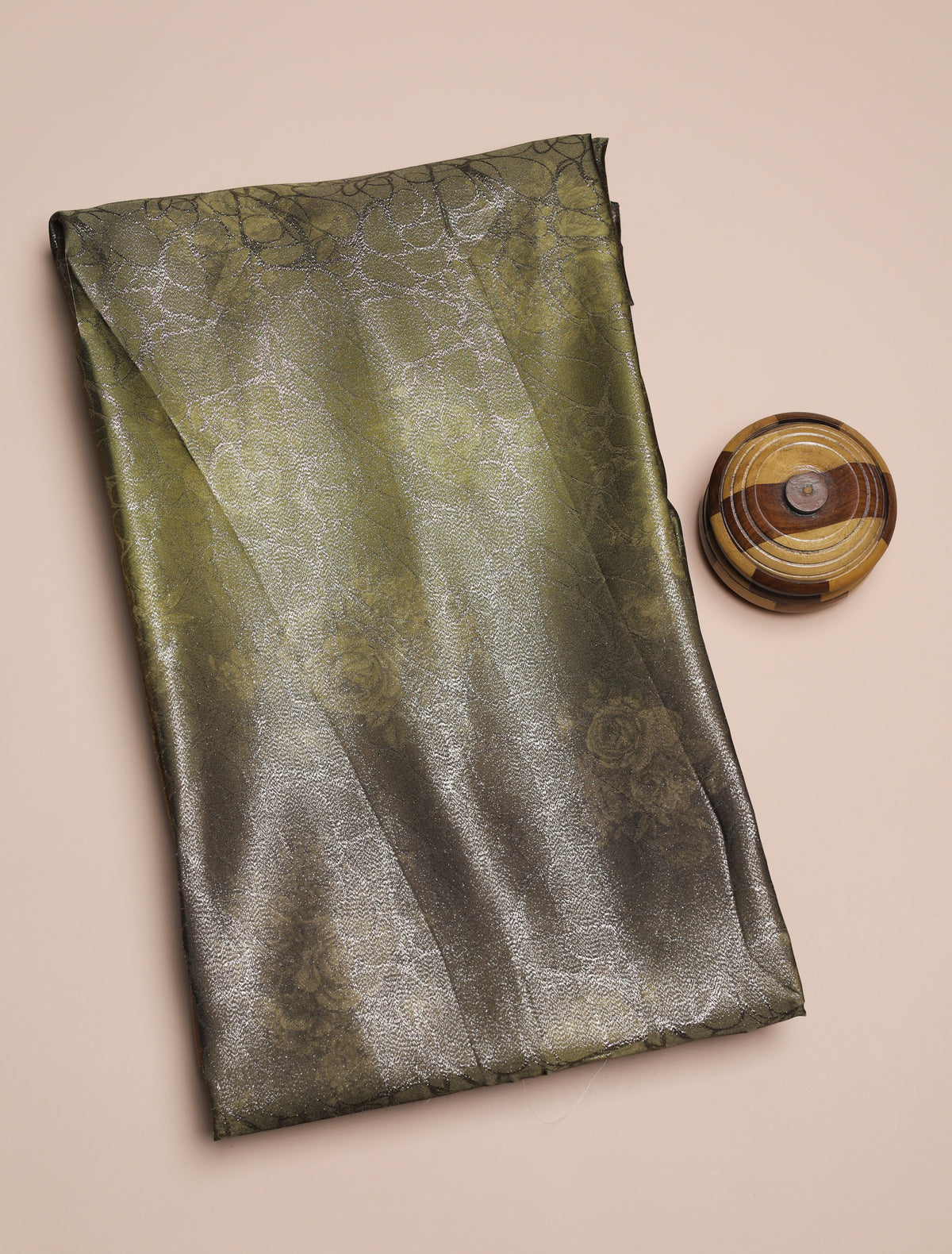 PREMIUM PURE DIOR SILK PRINTED FABRIC - PRE-CUT 4 MTRS PIECE