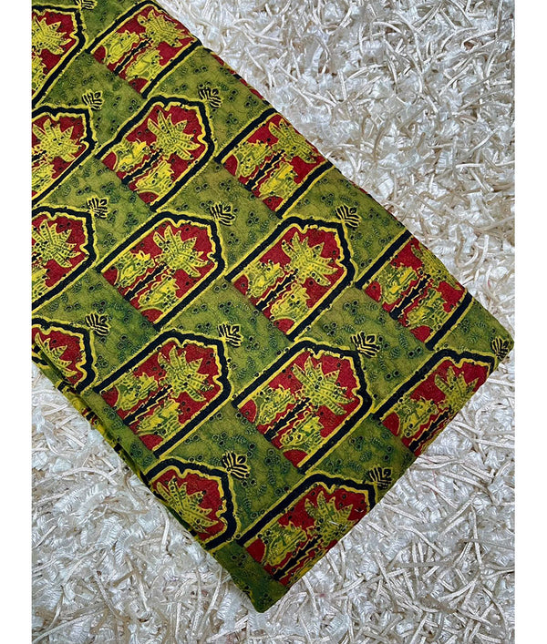 Ajrakh hakoba fabric