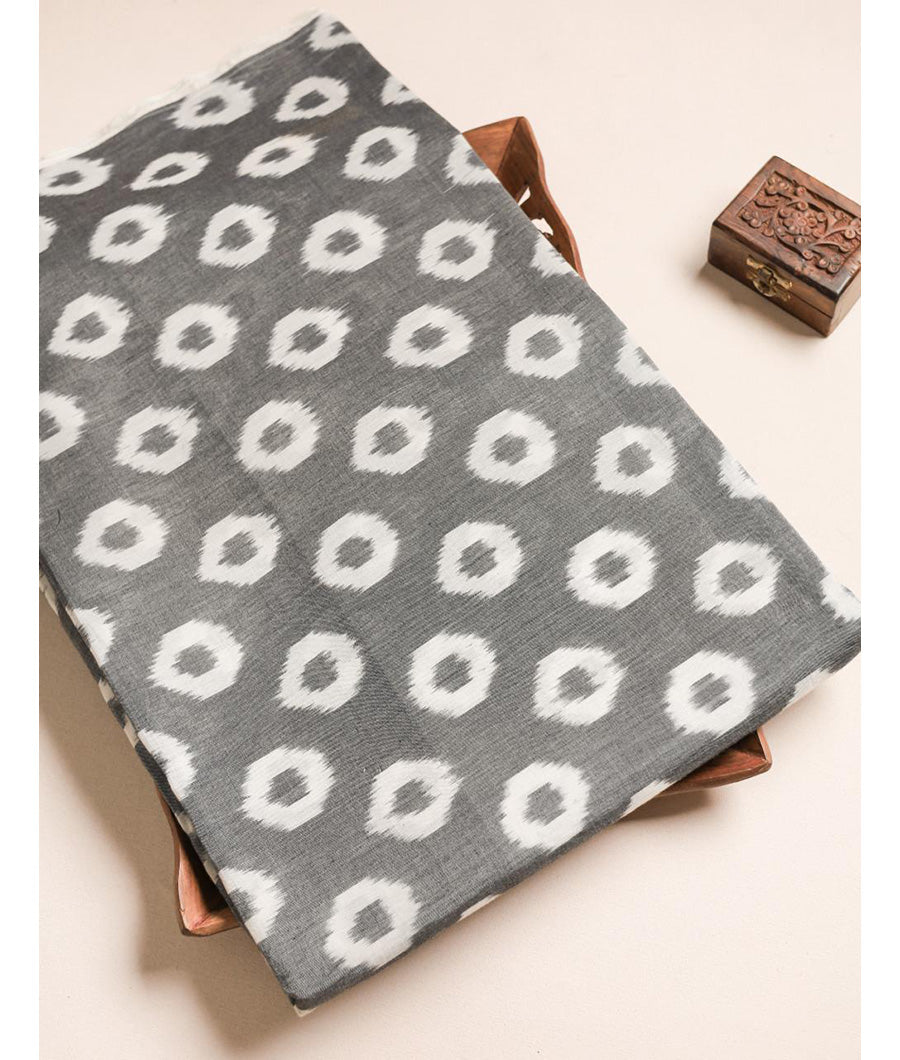 Mercerised Cotton Ikat Fabric