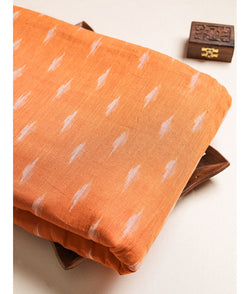 Single ikat fabric