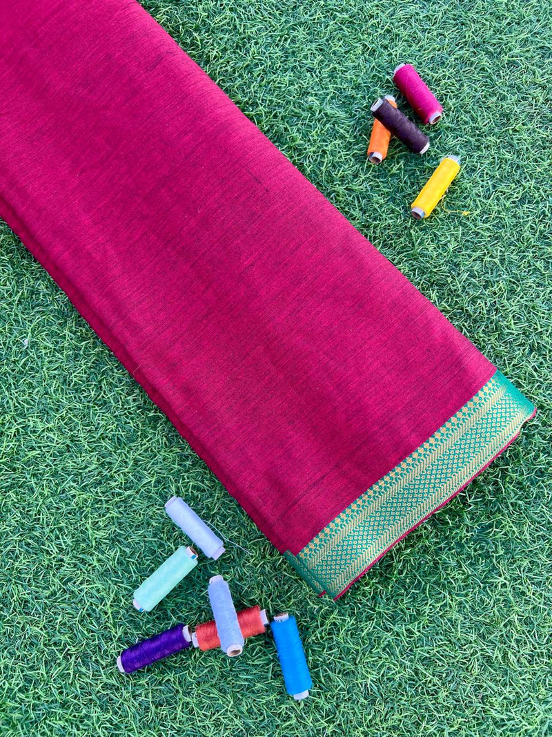 mangalgiri 2 side border fabric