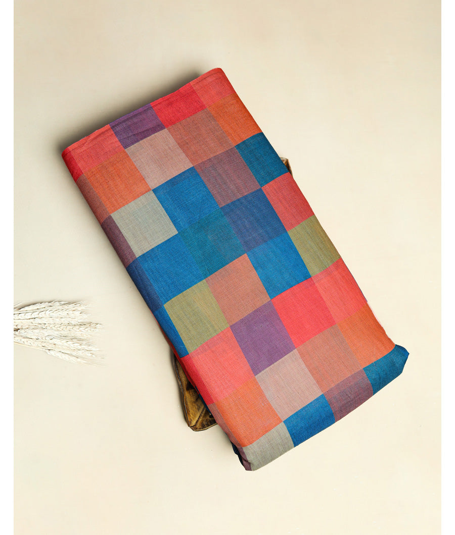 RAJWADI LINEN DIGITAL PRINTED FABRIC