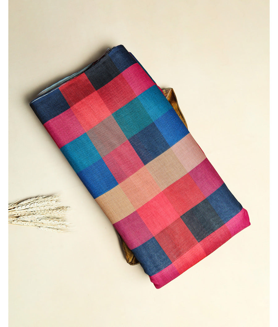 RAJWADI LINEN DIGITAL PRINTED FABRIC