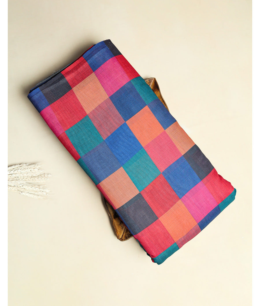 RAJWADI LINEN DIGITAL PRINTED FABRIC