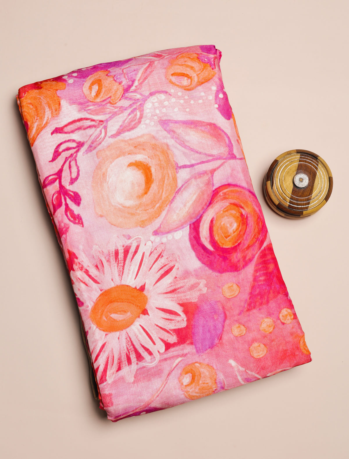 PURE COTTON SILK PRINTED FABRIC