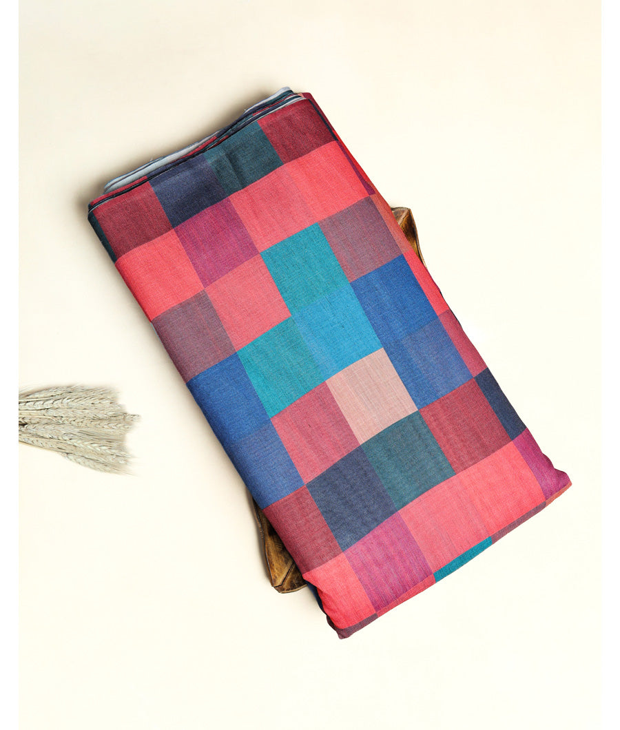 RAJWADI LINEN DIGITAL PRINTED FABRIC