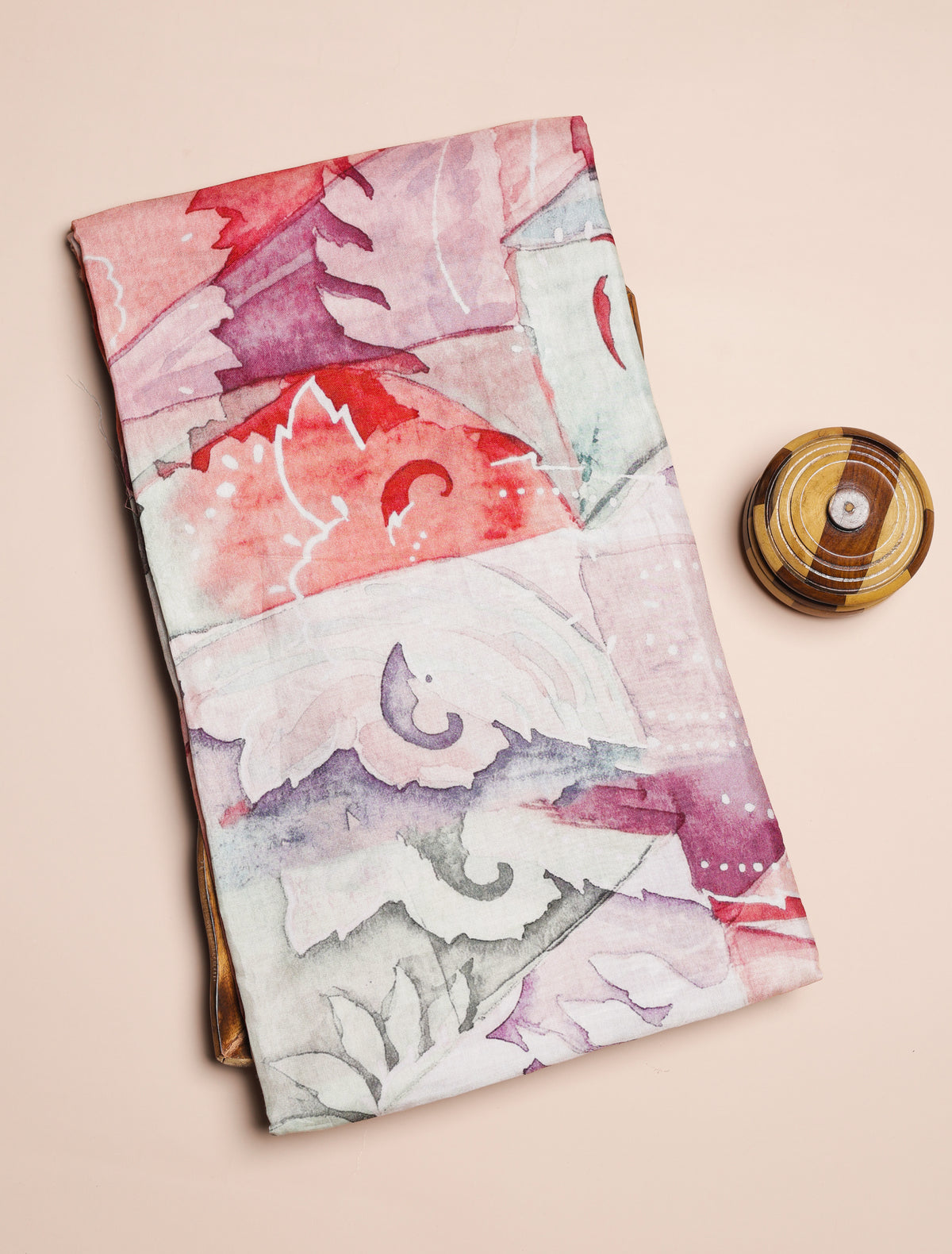 PURE COTTON SILK PRINTED FABRIC