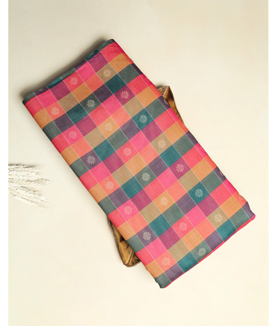 RAJWADI LINEN DIGITAL PRINTED FABRIC