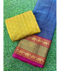 Narayanpet Cotton-Dupion Mix & Match