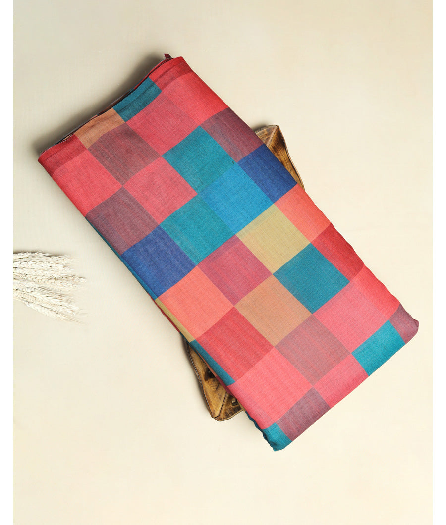 RAJWADI LINEN DIGITAL PRINTED FABRIC