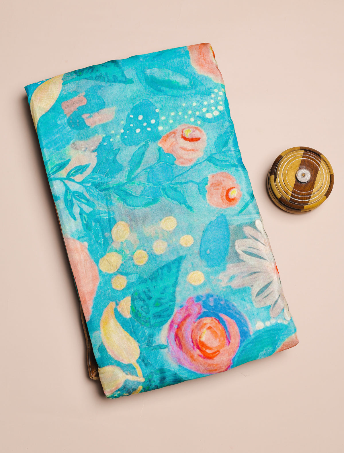 PURE COTTON SILK PRINTED FABRIC