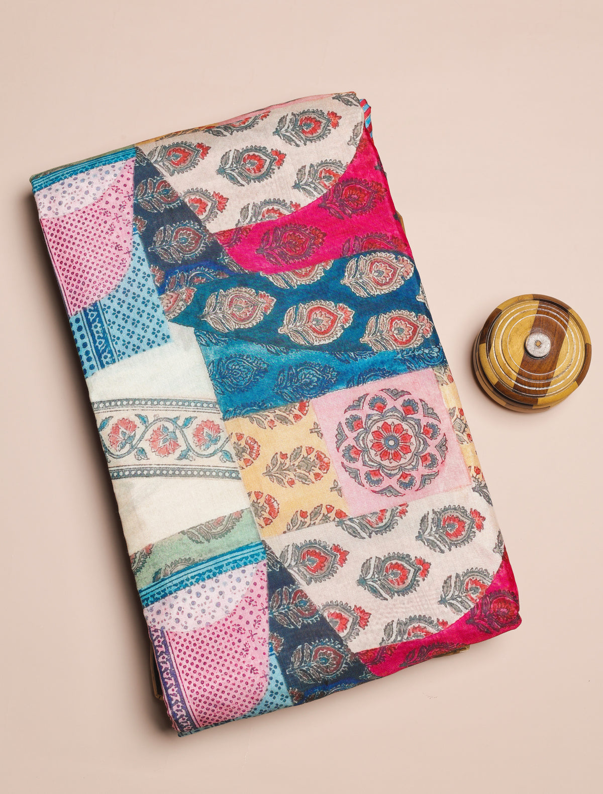 PURE COTTON SILK PRINTED FABRIC