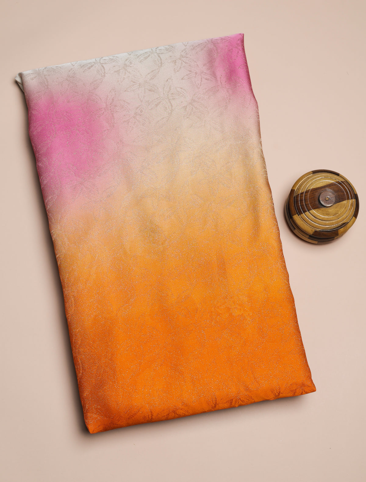PREMIUM PURE DIOR SILK PRINTED FABRIC - PRE-CUT 4 MTRS PIECE