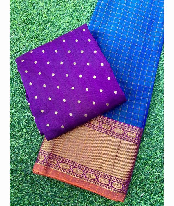 Narayanpet Cotton-Dupion Mix & Match