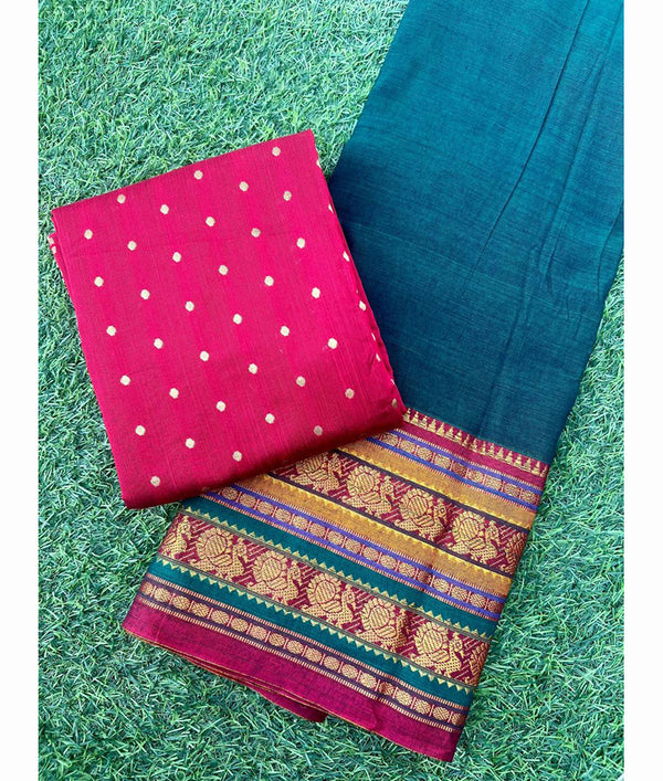 Narayanpet Cotton-Dupion Mix & Match