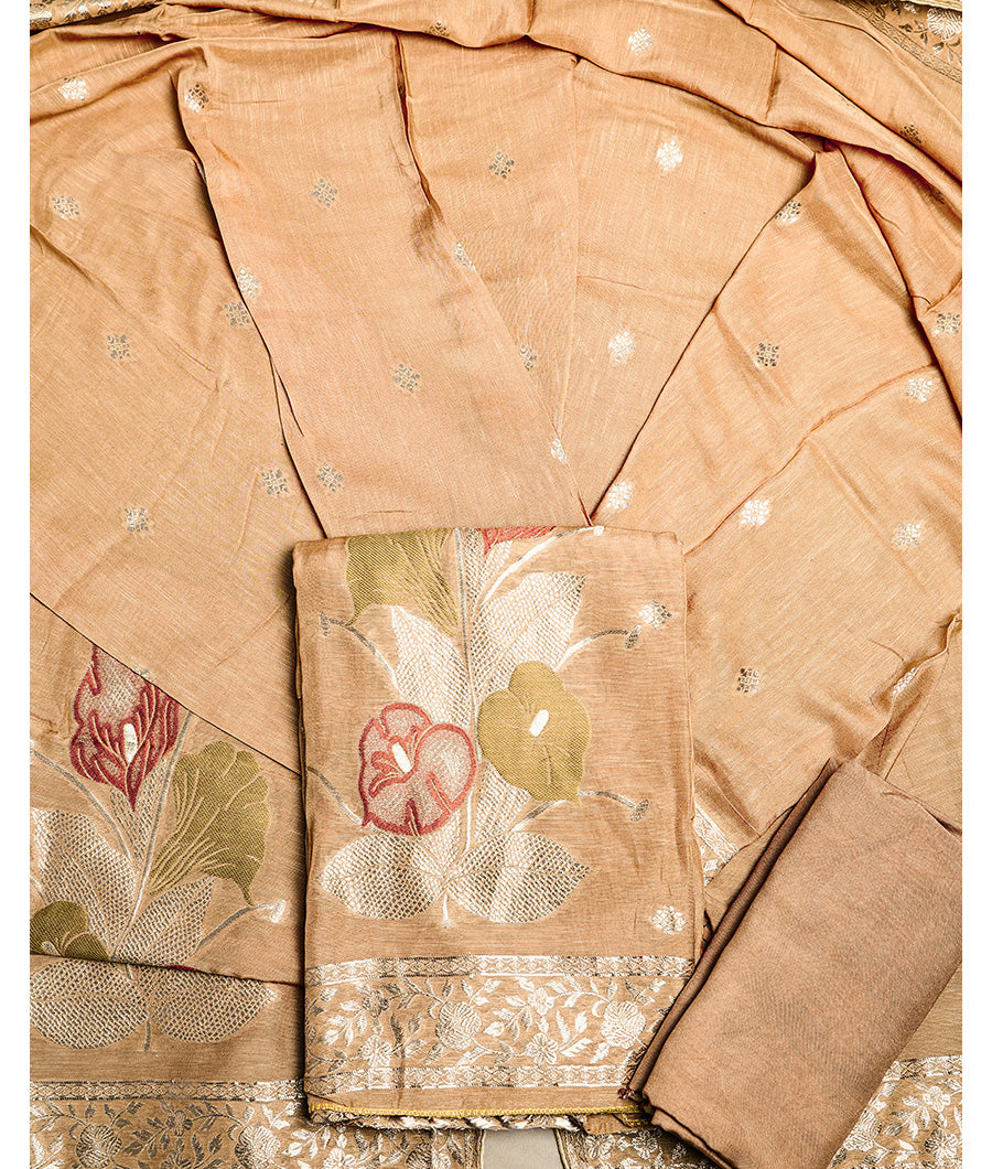 VISCOSE LINEN SLUB SUIT SET