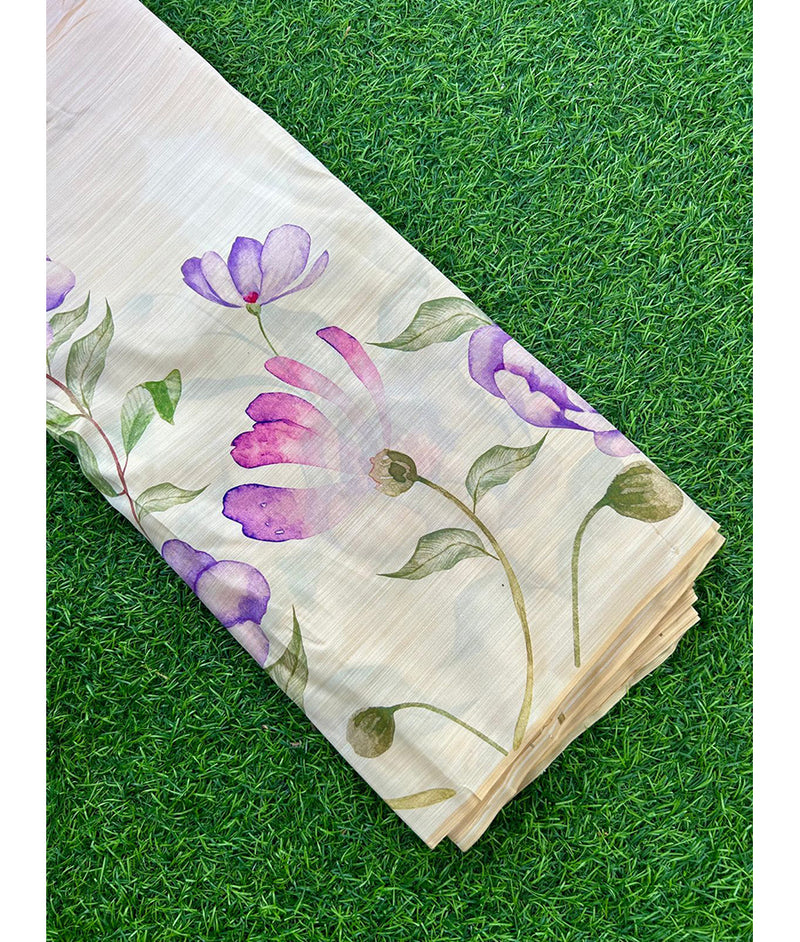 Bamboo Silk Printed Fabric