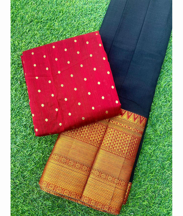 Narayanpet Cotton-Dupion Mix & Match