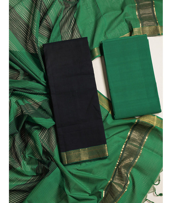 pure handloom mangalgiri suit set