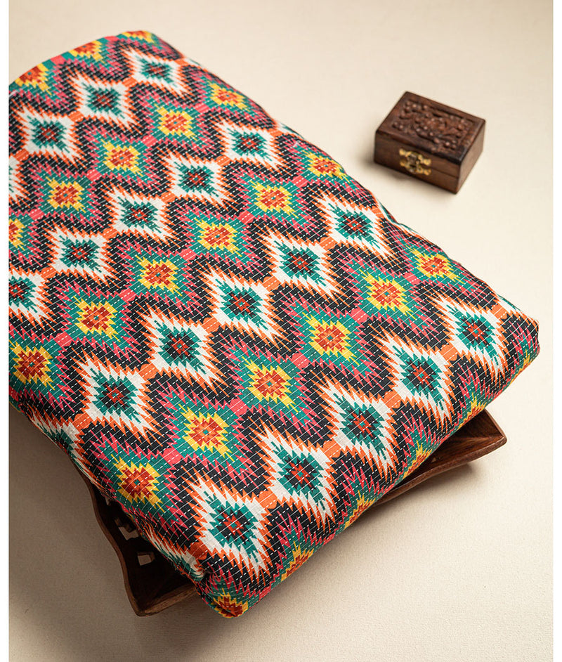 COTTON KANTHA FABRIC