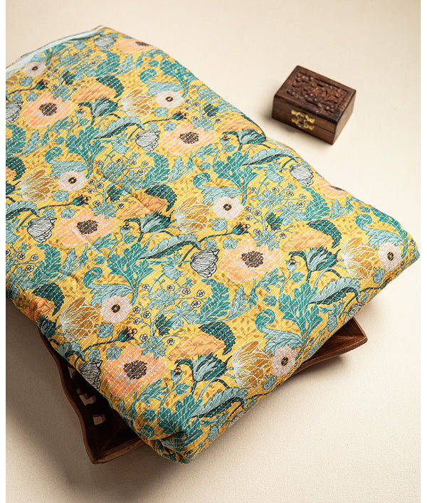 COTTON KANTHA FABRIC