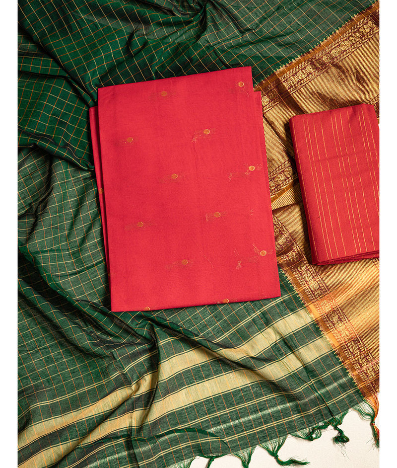 Cotton Lurex suit set