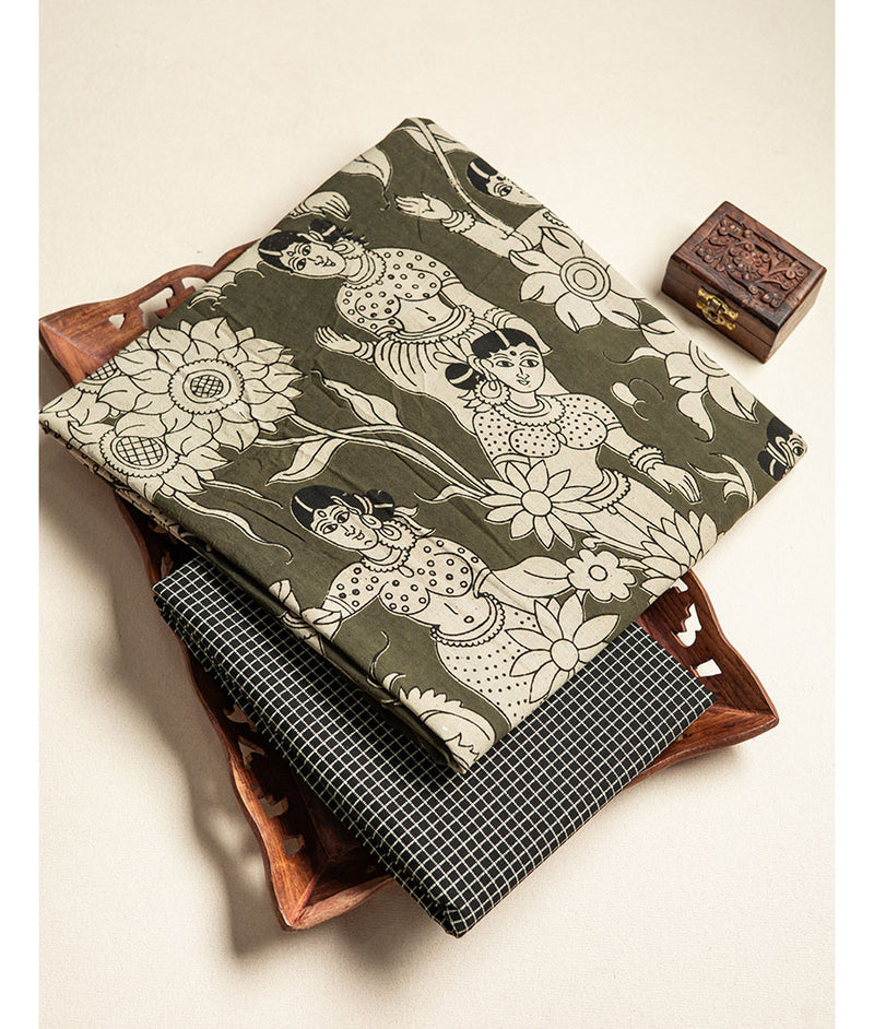 COTTON KALAMKARI MIX AND MATCH