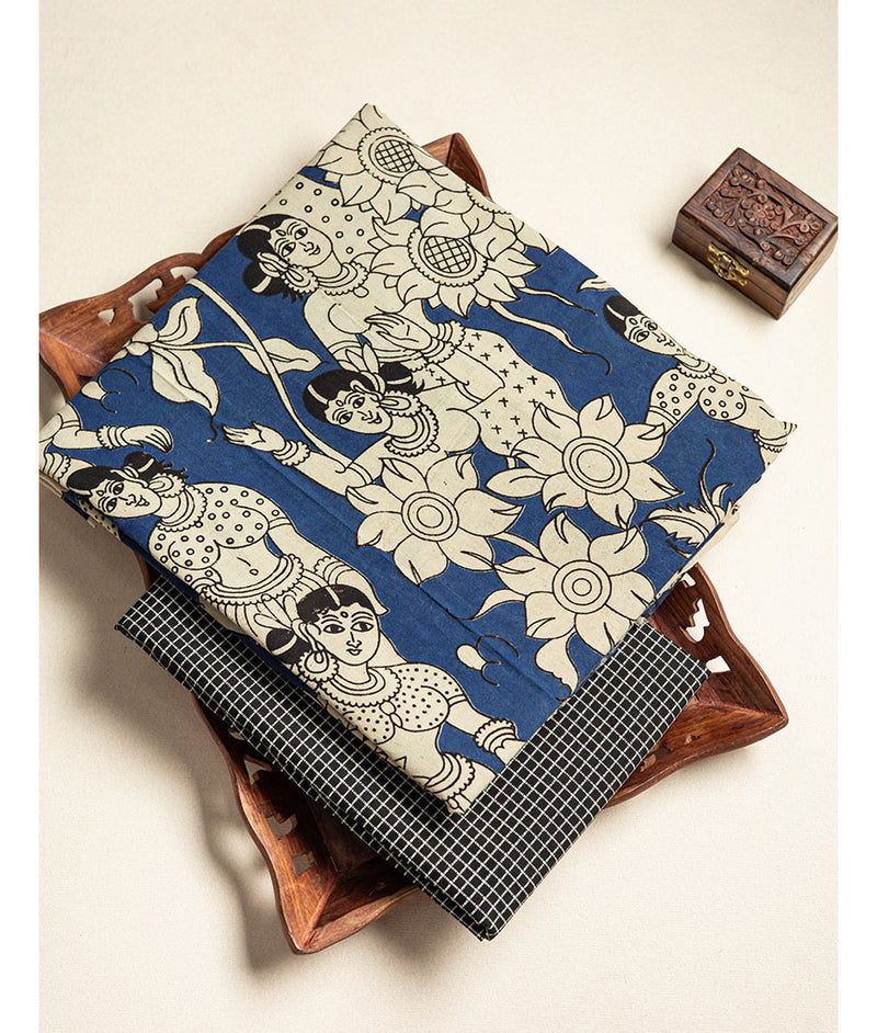 COTTON KALAMKARI MIX AND MATCH