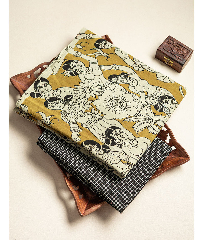 COTTON KALAMKARI MIX AND MATCH