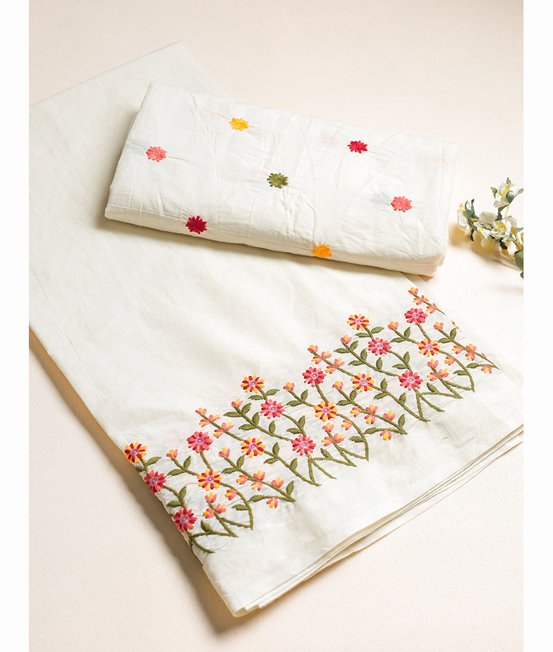 COTTON EMBROIDERED FABRICS