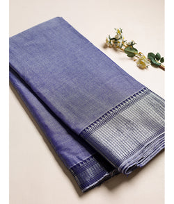 Handloom Cotton Narayanpet Zari Border Fabric