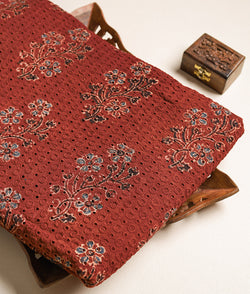 Ajrakh hakoba fabric