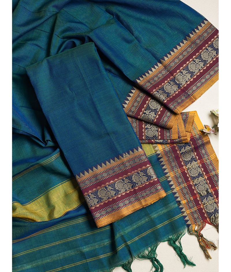 cotton narayanpet suit set