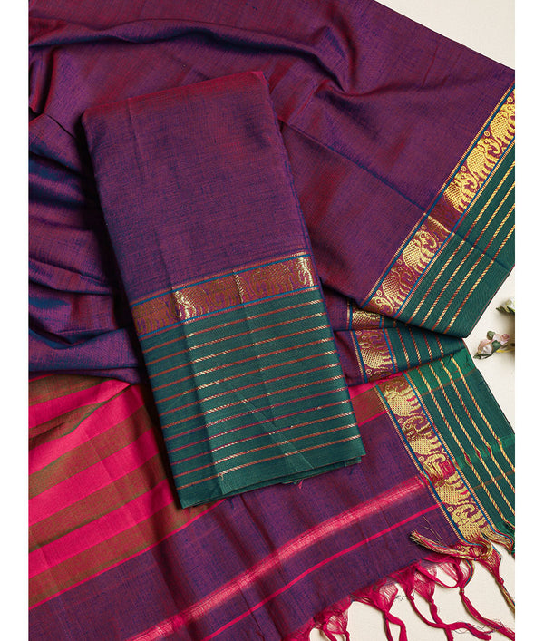 cotton narayanpet suit set